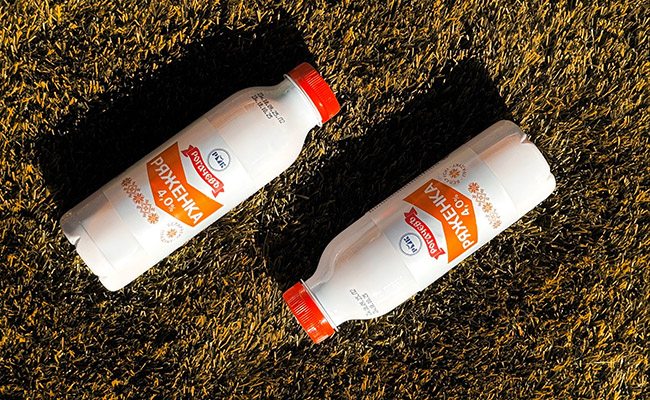 Ряженка 4% теперь в удобном формате упаковки!