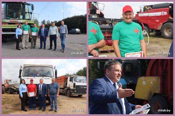 Лучшие комбайнеры и водители определены по итогам первой десятидневки!